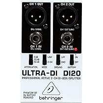 Amazon | Behringer ダイレクトボックス 2ch スプリッター